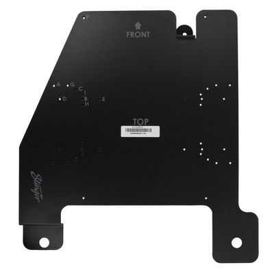 Stinger JKUAMPBRKTP AMP Bracket for mounting AMP Under Passenger side seat Compatible with 2007-2018 Wrangler JKU