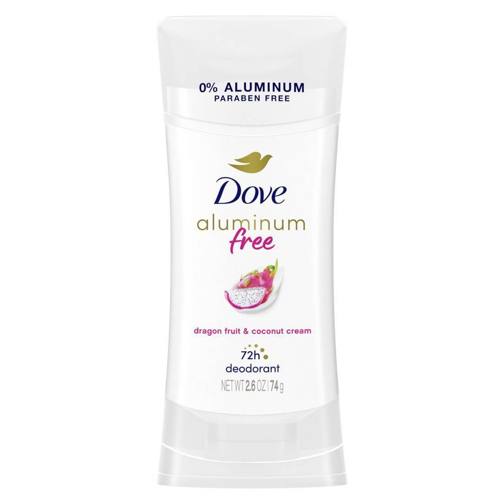Dove Beauty Aluminum Free Deodorant Stick - Dragon Fruit and Coconut Cream - 2.6oz -  92800131