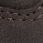 dark brown/pink stitching