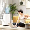 HOMCOM Inverter Air Conditioner, 14000 BTU Dual Hose Portable AC Unit with Cool, Dehumidifier, Fan, for 700 Sq. ft, 24H Timer On Off, Window Kit - 3 of 4