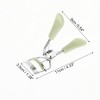 Unique Bargains Women Chrome Flat Handle Eyelash Curler 1 Pc - 2 of 3