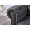 NicBex 44 Inch Modern Faux Leather Single Sofa for Living Room,Small Space,Office,Apartment - 4 of 4