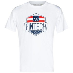 Fintech USA Shield Sun Defender UV T-Shirt - Brilliant White - 1 of 2