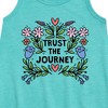 Girls' - Instant Message - Trust The Journey Graphic Sleeveless Aline Dress - 2 of 4