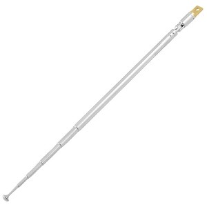Unique Bargains Stainless Steel Replacement Telescopic 6 Sections Antenna 2.56" to 6.2" 1 Pc - 1 of 4