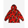 Cowboy Bebop Repeat Screenshots Long Sleeve Red Puffer Hoodie - 2 of 4