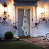 Skeleteen Hanging Cocoon body Decoration - Fake Human Skeleton Body Cocooned Prop for Outdoor and Indoor Haunted House Decorations - 3 of 4