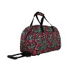 Betsey Johnson Wheeled Weekender Bag - 3 of 4