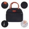 REGALWOVEN Oxford Insulated Large Capacity Storage Lunch Bags 10.6 x 6.3 x 9.1 Inches - 3 of 4