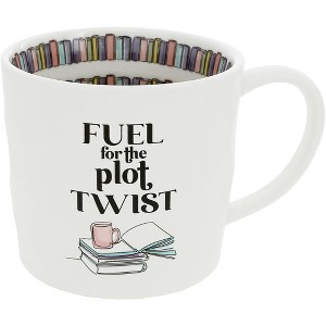 Pavilion Gift Company - Plot Twist - 16 oz Mug - Drinkware - 1 of 4