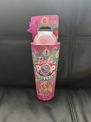 Barbie Pop Reveal Fruit Series Strawberry Lemonade Doll, 8 Surprises  Include Pet, Slime, Scent & Color Change : Target