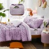 BAGOKIE 5/7 Pieces Pom Tufted Bed in a Bag Comforter Set - 3 of 4