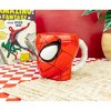 Silver Buffalo Marvel Spider-Man Head 3D Sculpted Ceramic Mug With Web Handle | Holds 30 Ounces - 4 of 4