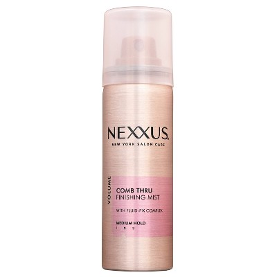 Nexxus Comb Thru Medium Hold Finishing Mist Hairspray Travel Size - 1.5 fl oz