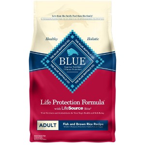 Blue Buffalo Life Protection Formula Natural Adult Dry Dog Food with Fish and Brown Rice - 1 of 4