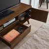 Mid Century Modern Fluted TV Stand for 65 Inch TV, Entertainment Center with Storage, Farmhouse Wood Media Console with 2 Doors and Drawer - 2 of 4