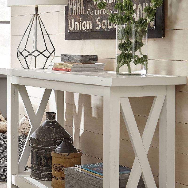 Seaside Lodge Console Table - Off White - Home Styles, 4 of 10