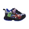 Toddler Boys' Marvel Avengers Athletic Sneakers - Black/Blue - 2 of 4