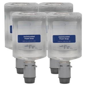 Georgia Pacific Professional Pacific Blue Ultra Foam Soap Manual Dispenser Refill, Antimicrobial, Unscented, 1,200 mL (4 Cartons) - 1 of 4