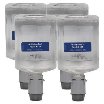 Georgia Pacific Professional Pacific Blue Ultra Foam Soap Manual Dispenser Refill, Antimicrobial, Unscented, 1,200 mL, 4/Carton