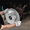 VEVOR Front and Rear Brake Kit for 06-2018 Dodge Ram 1500, 07-2009 Dodge Durango Chrysler Aspen, Drilled and Slotted Brake Rotors Ceramic Brake Pads - 2 of 4