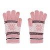 CTM Women's Snowflake Pattern Touchscreen Winter Gloves - 3 of 3