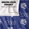 Tennessee State University Logo Pattern Silky Touch Blanket White 50x60 - 4 of 4