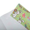 Unique Bargains Gift Wrap Paper Easter Glossy Coated Paper 27.56"x19.69" 5 Pcs - 4 of 4
