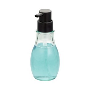 LunaLulinlk Recycled Glass Foaming Soap Pump, Clear/ Black - 1 of 4