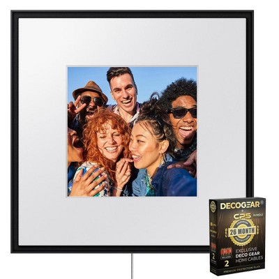 Samsung Photo Music Frame Smart Speaker HW-LS60D with 26 Month Protection Pack Bundle