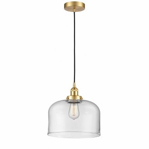 Bell - 1 Light Mini Pendant In Industrial Style-11.75 Inches Tall and 12 Inches Wide - 1 of 1