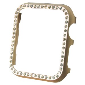 Olivia Pratt Aluminum Metal Rhinestone Apple Watch Bumper - 1 of 4