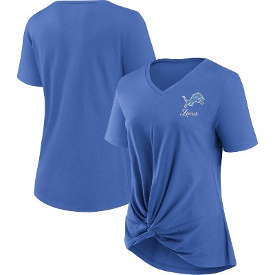 NFL Detroit Lions Women's Short Sleeve Fashion T-Shirt