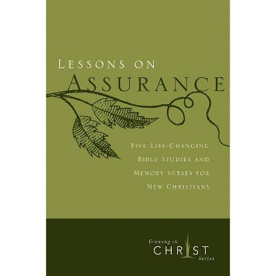 Lessons on Assurance - (Growing in Christ) (Paperback)