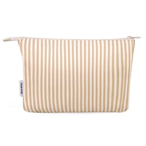 Narwey Striped Makeup Bag with Small Makeup Bag for Purse - 1 of 2