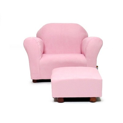 Keet Roundy Chair Microsuede with ottoman