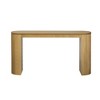 Okak Modern Entryway Table with Curved Legs, Vertical Stripe Console Table with Thick Tabletop, Narrow Console Table for Living Room, Entrance - 4 of 4
