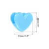 Unique Bargains Multifunctional Coffee Picture Paper Heart Snacks Bag Clips - 2 of 4