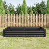 Raised Garden Bed, Rectangle Outdoor Planter Box For Vegetables, Flowers, Herbs, Fruits, Multi-purpose Backyard Patio Planter - 2 of 4