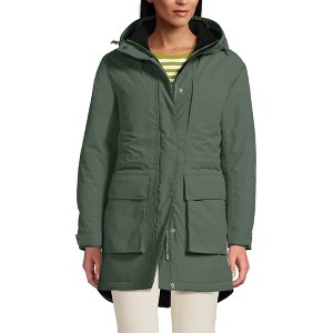 Lands' End Women's Squall Waterproof Insulated 3 in 1 Winter Parka - 1 of 4