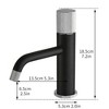 Hot and Cold Basin Faucet: Modern Chrome Water Mixer - 3 of 4