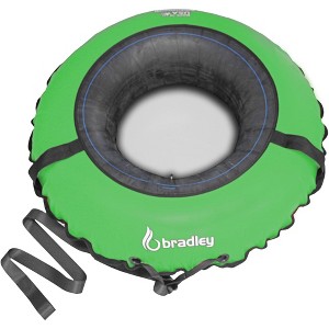 Bradley Heavy-Duty 50" Snow Tube with Reinforced Cover | Rubber Truck Tire Tube Sled for Extreme Sledding and Winter Fun - 1 of 4