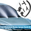 Unique Bargains Windshield Washer Nozzle for Honda Pilot 2009-2015 76810-TK8-A01 Black 1 Set - 2 of 4