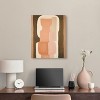 Art Remedy Abstract Pottery Brown Earthy Abstract Wall Art Unframed - 2 of 4