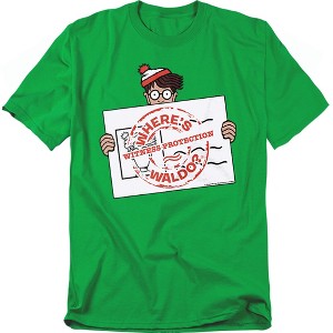 Wheres Waldo Witness Protection Adult T-Shirt - 1 of 4