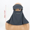 Unique Bargains Full Face Mask Brim Design Adjustable 11.81" - 4 of 4
