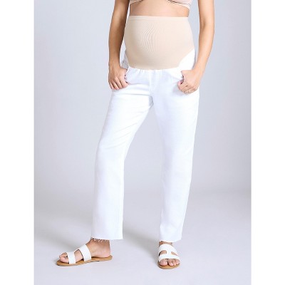 Women's Secret Fit Over the Belly Slim Straight Leg Jeans | Motherhood Maternity
