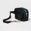 Pride Adult Crossbody Fanny Pack - Black - image 2 of 4