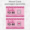 Big Dot of Happiness Bride-To-Be - Bridal Shower & Classy Bachelorette Party Game Scratch Off Cards - 22 Count - 3 of 4