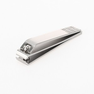 Unique Bargains Anti-slip Pattern Large Flat Nail Clippers Toenail Clippers 1 Pc - 1 of 4